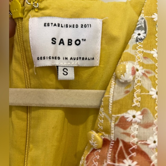 Sabo Skirt Kori Mini Dress size S - Picture 8 of 13